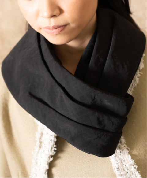 ポリエステル ストール / Black