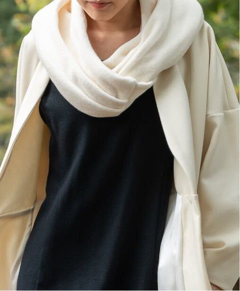 ウールストール / White