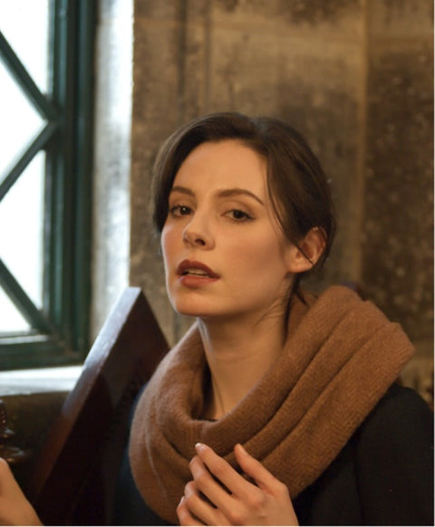 カシミア抗菌 ストール / Coconut Brown