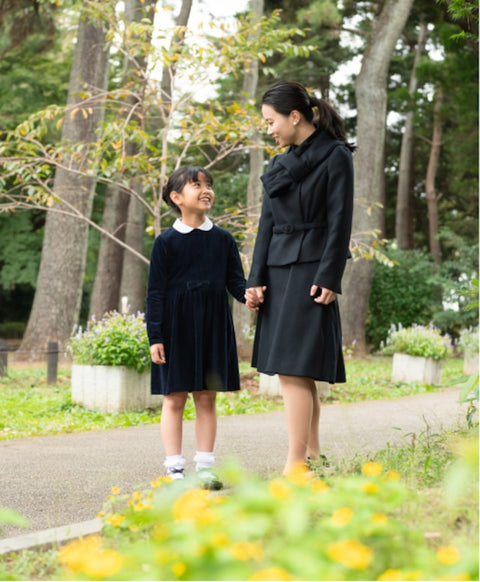 手織り風シルク ストール / Black