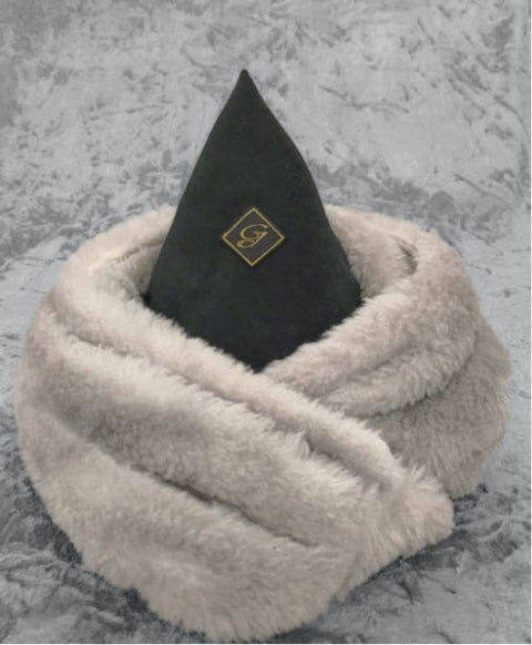 ウールシルク起毛 ストール / Moon Stone