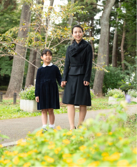 手織り風シルク ストール / Black