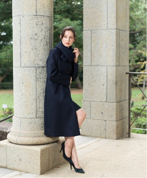 カシミアウール ストール / Nevy