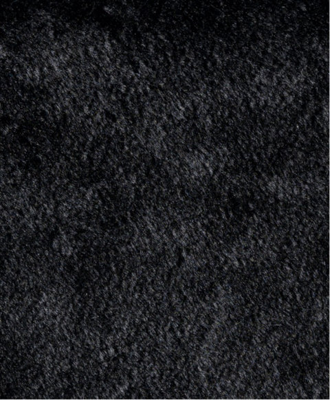 ポリエステル起毛 ストール / Black