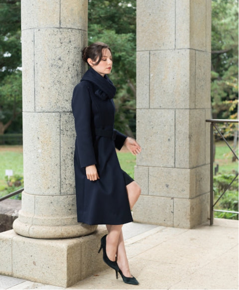 カシミアウール ストール / Nevy