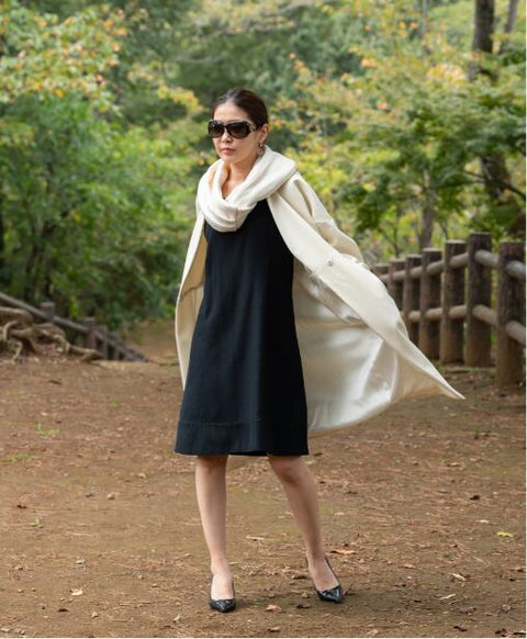 ウールストール / White