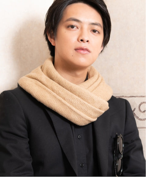 カシミア抗菌 ストール / Chiffon Beige