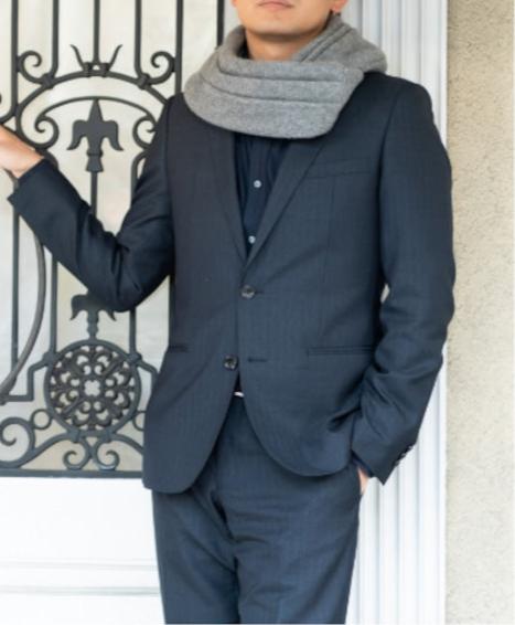 カシミア抗菌 ストール / Steel Gray